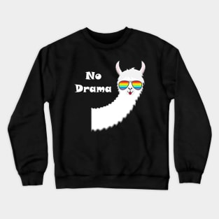 NO Drama L Lama Crewneck Sweatshirt